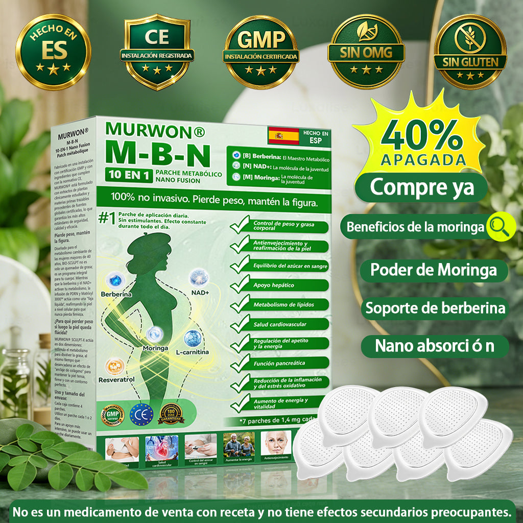 𝑬𝒙𝒑𝒆𝒓𝒊𝒆𝒏𝒄𝒊𝒂 𝗰𝗲𝗿𝘁𝗶𝗳𝗶𝗰𝗮𝗱𝗮 𝐲 𝙧𝙚𝙘𝙤𝙣𝙤𝙘𝙞𝙙𝙖👩‍⚕️ | 𝙈𝑼𝐑𝒲𝓞𝙽® 𝑴-𝑩-𝙉 𝙋𝙖𝙧𝙘𝙝𝙚 𝑴𝒆𝒕𝒂𝒃ó𝒍𝒊𝒄𝒐 𝐍𝐚𝐧𝐨-𝐅𝐮𝐬𝐢ó𝐧🦚𝑨𝒗𝒂𝒍𝒂𝒅𝒐 𝐜𝐢𝐞𝐧𝐭í𝐟𝐢𝐜𝐚𝐦𝐞𝐧𝐭𝐞 | 𝙁ó𝙧𝙢𝙪𝙡𝙖 𝟭𝟎-𝙚𝙣-1 | 𝙍𝙚𝙨𝙪𝙡𝙩𝙖𝙙𝙤𝙨 𝙚𝙣 𝙨𝙤𝙡𝙤 𝟕 𝙙í𝙖𝙨🌼