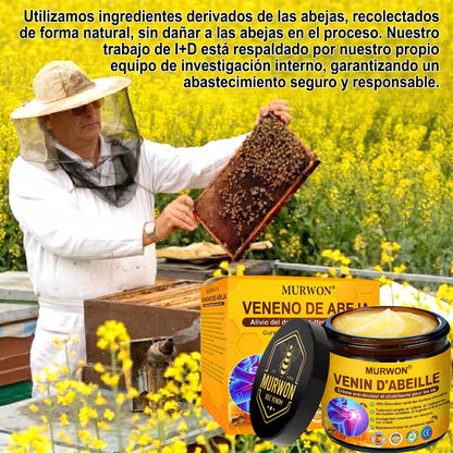30 % de réduction 🎁🎁 | Crème 𝐌𝐔𝐑𝐖𝐎𝐍® au venin d’abeille pour soulager les douleurs et favoriser le bien-être articulaire ✨✨✨ (Spécialement pour les seniors)