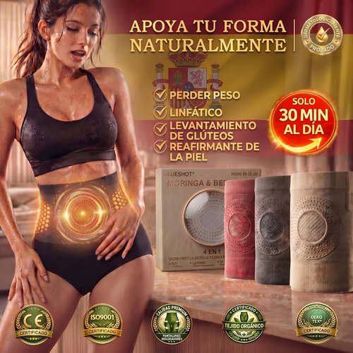 Boutique Oficial de la Marca💜𝑩𝑳𝑼𝑬𝑺𝑯𝑶𝑻® 2026 – Pantalones Cortos 4 en 1 con Micro-Partículas de Moringa & Berberina para Moldear y Quemar Grasa