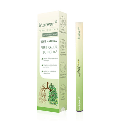 𝐓𝐢𝐞𝐧𝐝𝐚 𝐨𝐟𝐢𝐜𝐢𝐚𝐥 🍈𝐌𝐮𝐫𝑤𝗈𝒏® Difusor Botánico de Mullein para Limpieza de Pulmones (🫁 Tos, faringitis, dificultad para respirar, flema, congestión nasal, bronquitis, síntomas alérgicos, malestar pulmonar)1🎉🎉