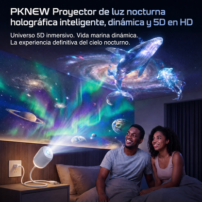 30% DE DESCUENTO🎁 PKNEW® 🎁 Proyector Ambiental 360° de Galaxia y Olas del Océano🎁